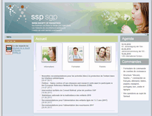 Tablet Screenshot of old.swiss-paediatrics.org